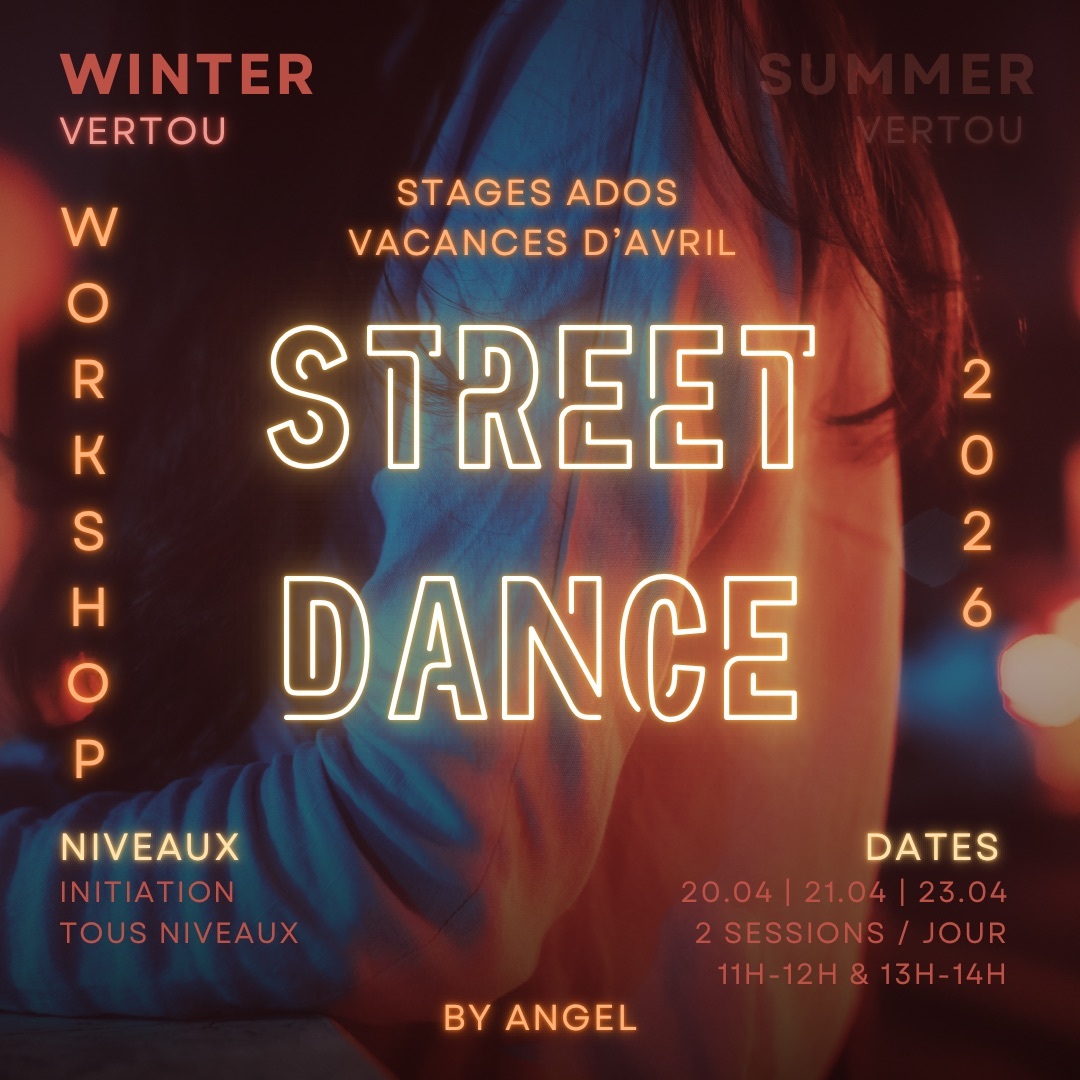 Stage Street Dance Ado ( à partir de 12 ans)